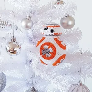 BB-8 Christmas bauble Easy Crochet Pattern