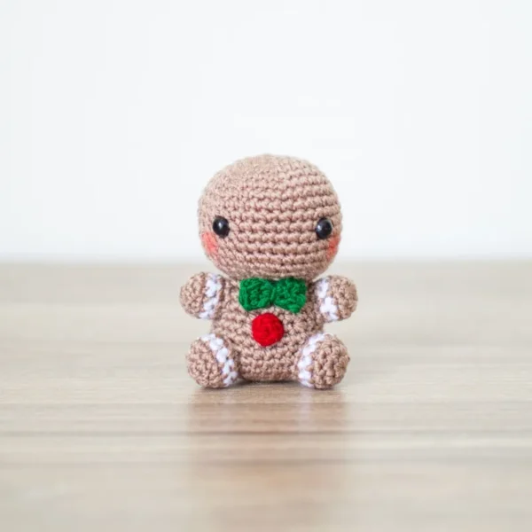 gingerbread man crochet pattern