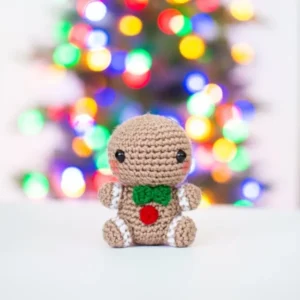 gingerbread man crochet pattern