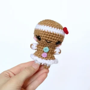 Twins Baby Gingerbread Crochet Pattern