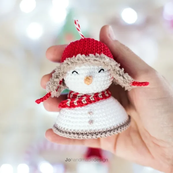 Christmas Crochet Amigurumi: Bells, Reindeer & Snowman Easy