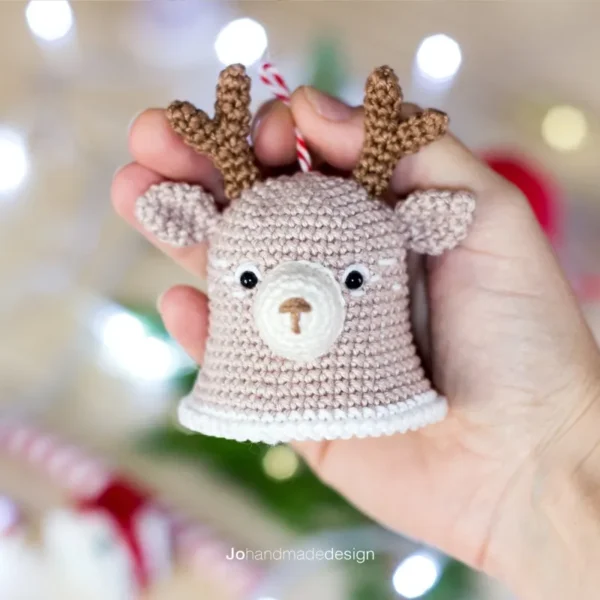 Christmas Crochet Amigurumi: Bells, Reindeer & Snowman Easy