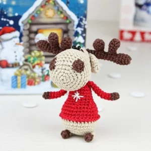 Christmas Deer​ Crochet Pattern Easy To Follow