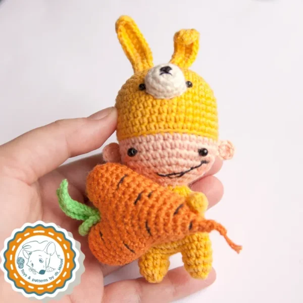 Bunny Crochet Pattern – Create Your Bunny Valentine Easy DIY