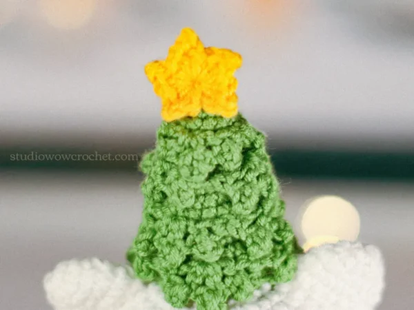 Christmas Tree Top Crochet Amigurumi Pattern