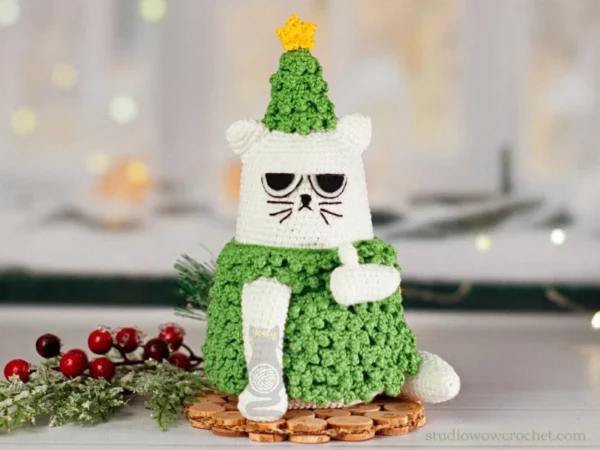 Christmas Tree Top Crochet Amigurumi Pattern