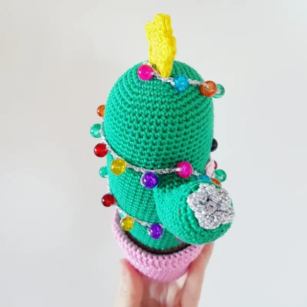 Crochet Cactus Tree for Christmas – Unique Holiday Decor Easy DIY