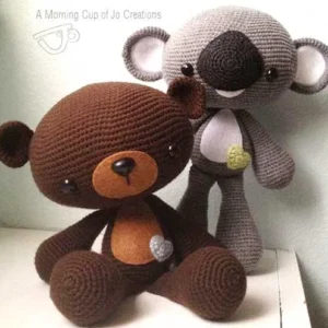 Huggable Bear and Koala Crochet Amigurumi Pattern