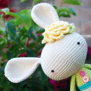 Spring Bunny Crochet Amigurumi