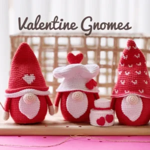 Valentine Gnomes Crochet Pattern Best DIY