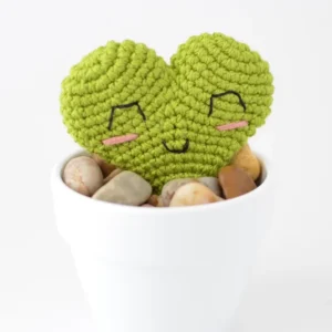 Kerrii Valentine Plant Crochet Pattern | Unique Valentine Decor