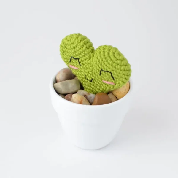 Kerrii Valentine Plant Crochet Pattern | Unique Valentine Decor